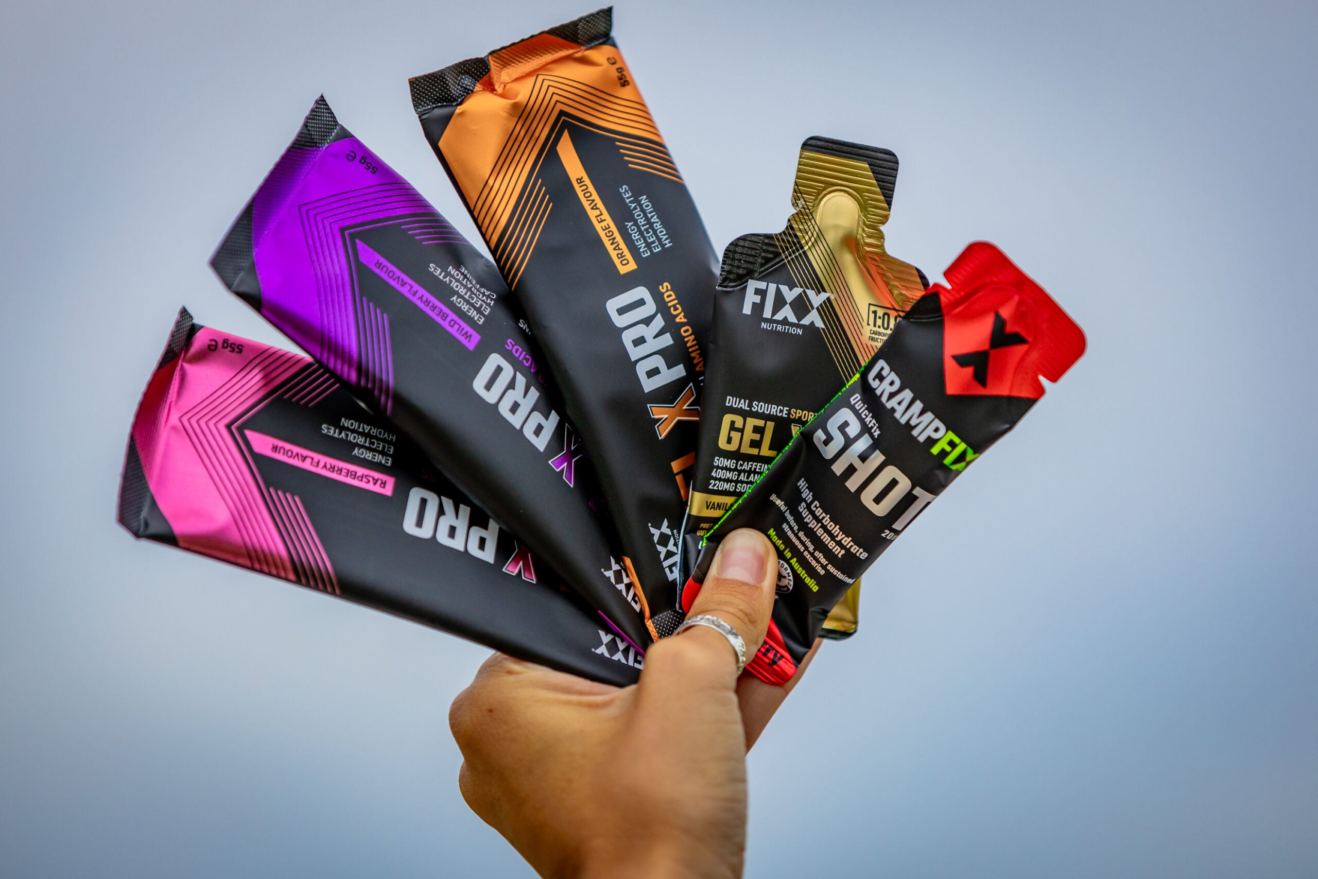 FUEL X PRO 55G SACHET WILD-BERRY CAFFEINATED - Fixx Nutrition