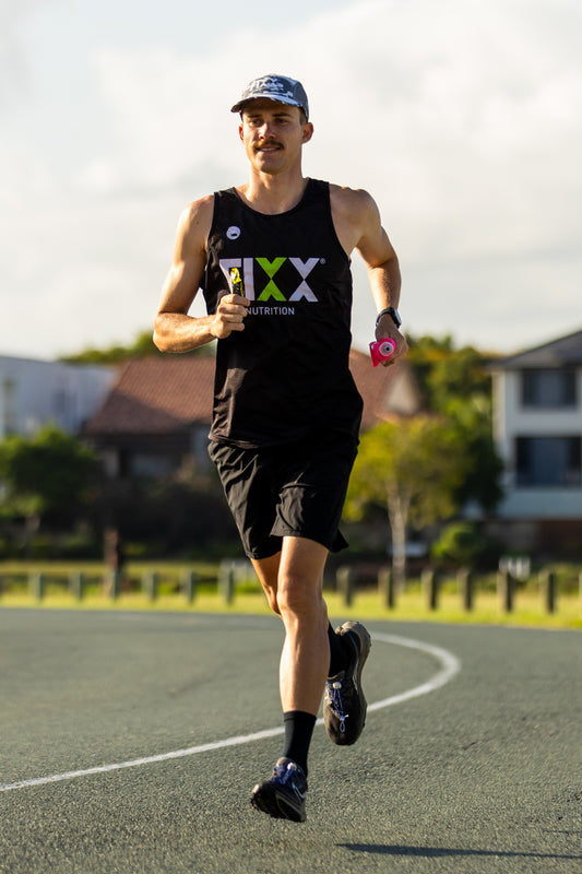 Fixx Running Singlet Mens
