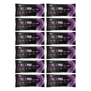 Fuel X Pro 55g Sachet Box Of 12 Wild-berry Caffeinated