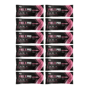 Fuel X Pro 55g Sachet Box Of 12 Raspberry