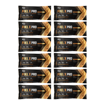 FUEL X PRO 55G SACHET BOX OF 12 ORANGE	