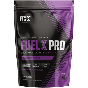 Fuel X Pro 70 Scoop Bulk Bag Wild-berry Caffeinated