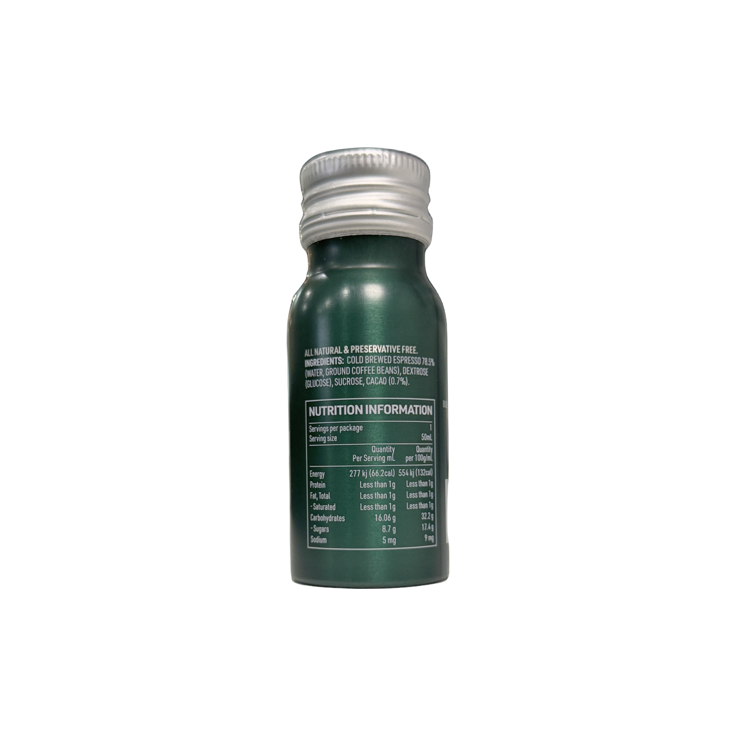 Mocha Coldbrew Coffee Shot 50ml