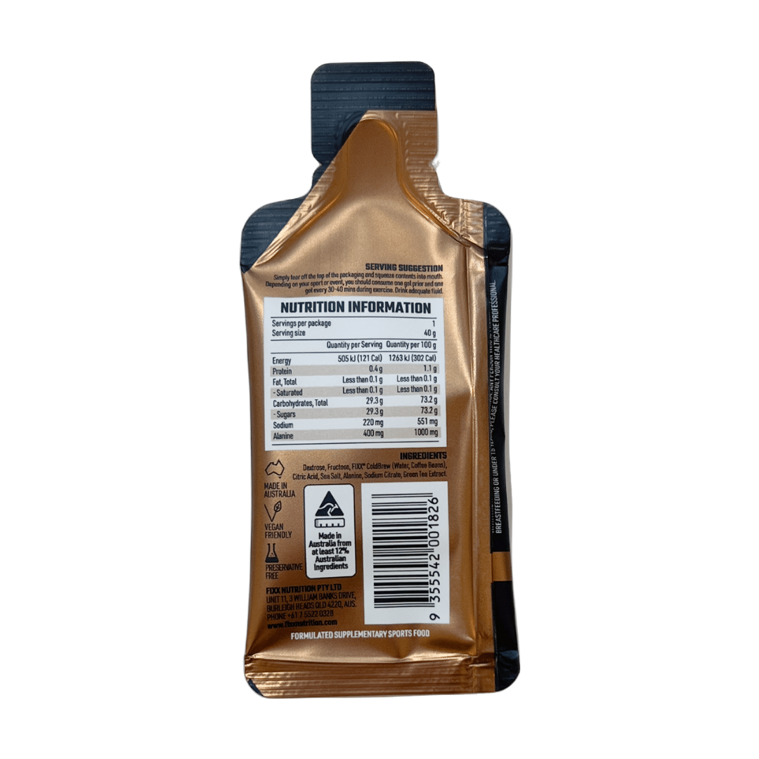 Gel X PRO 40g COLDBREW ESPRESSO - Fixx Nutrition