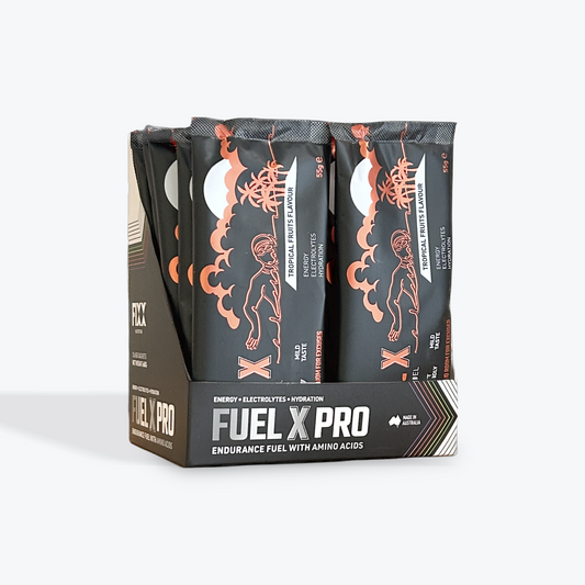 Fuel X 55g Sachet Box Of 12 Tropical