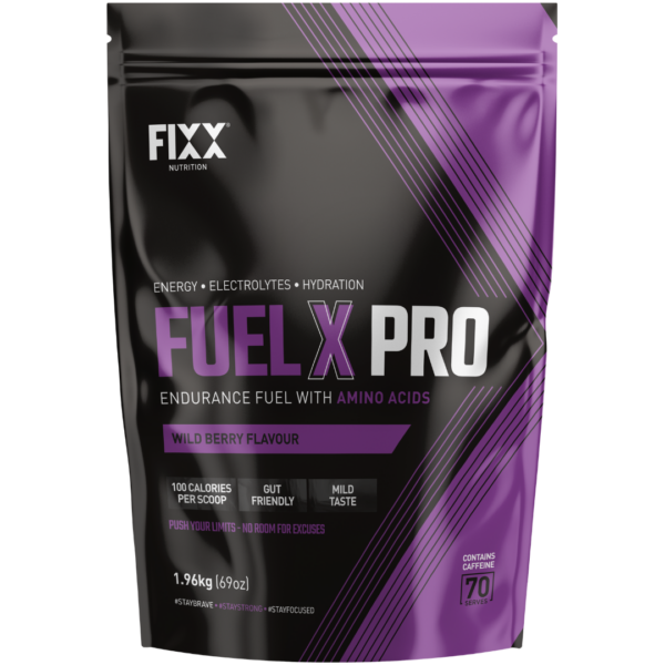 FUEL X PRO 70 SCOOP BULK BAG WILD-BERRY CAFFEINATED